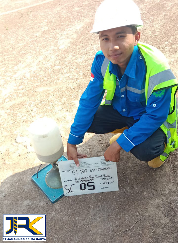 Uji Sand Cone oleh PT. Jamalindo Prima Karya
