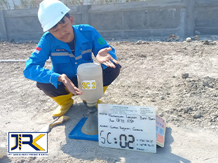 Uji Sand Cone oleh PT. Jamalindo Prima Karya