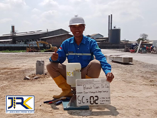 Uji Sand Cone oleh PT. Jamalindo Prima Karya